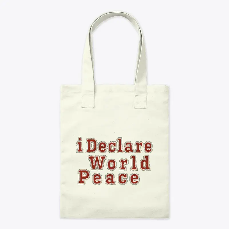 #IDWP  Multi-Color-Stroke Peace  Message