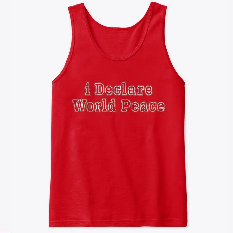 #IDWP  Multi-Color-Stroke Peace  Message